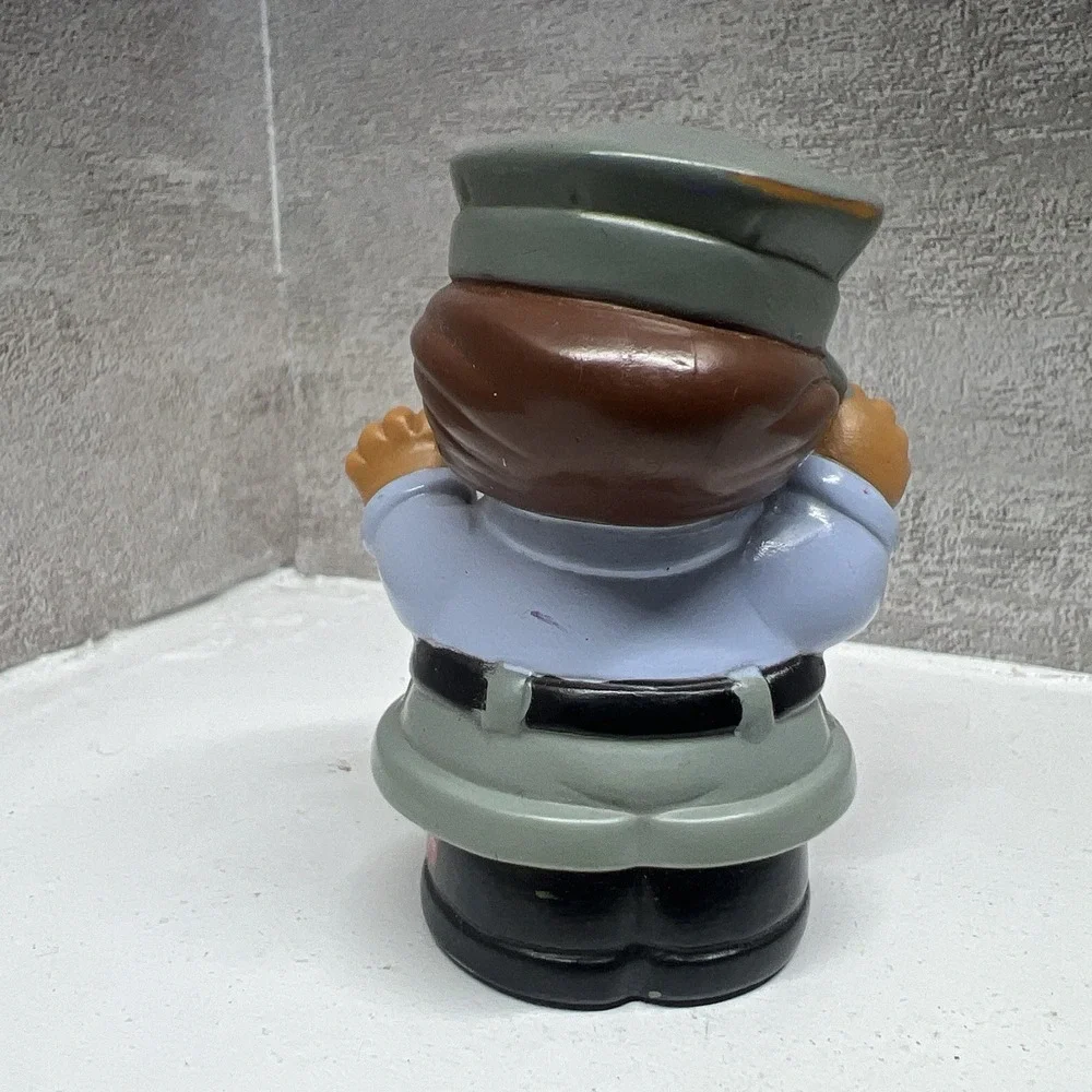 Fisher Price Little People Hispanic Police Officer Bus Driver Crossing Guard '98